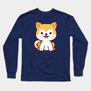 Hachiko Kawaii Long Sleeve T-Shirt